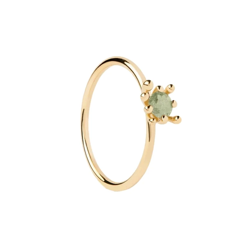 P D Paola Color 925 Sterling Silver Ring with Gold Plating AN01-C91-16