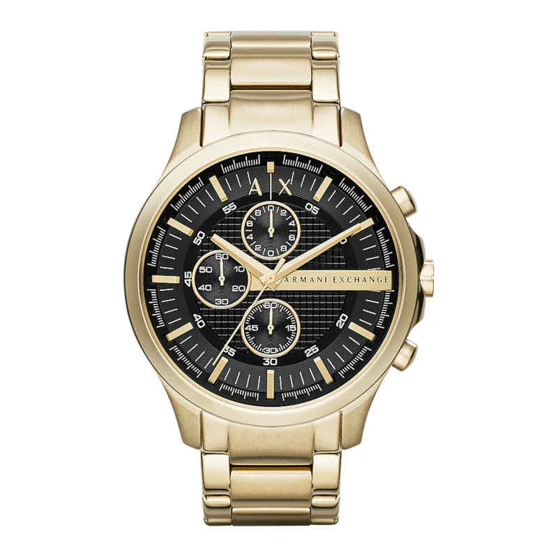 Armani Exchange Hampton Hommes Montre Or AX2137