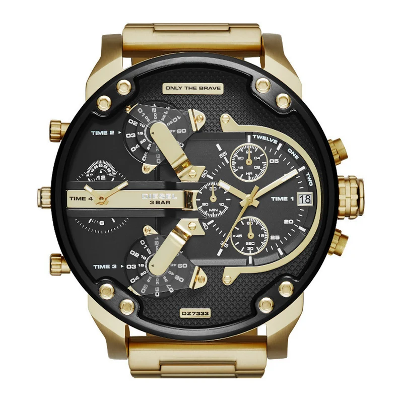 Diesel Mr. Daddy 2.0 Hommes Montre Or DZ7333