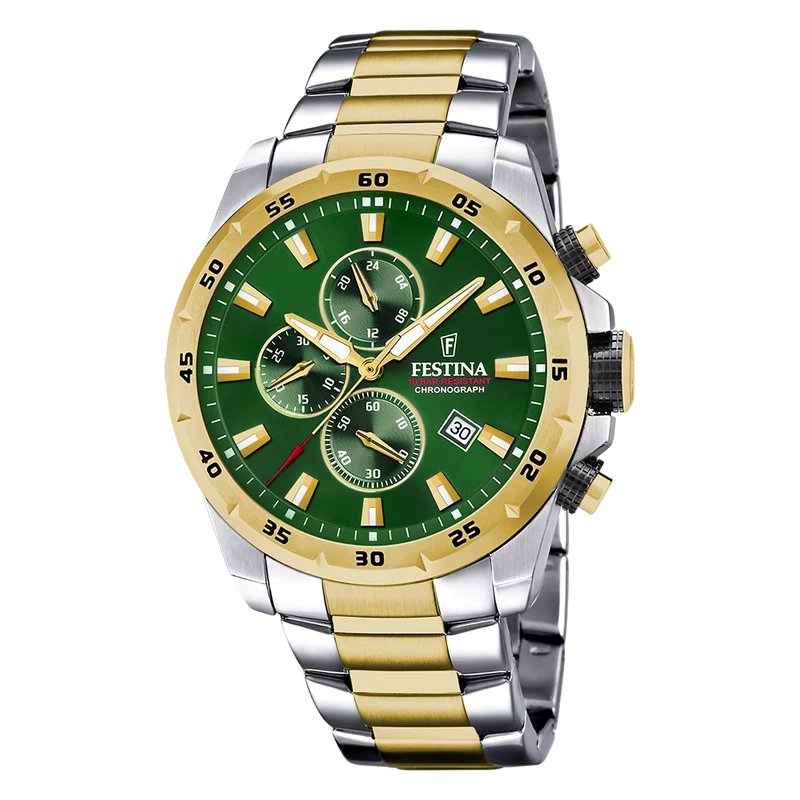 Festina Chrono Sport Hommes Montre Or F20562-3
