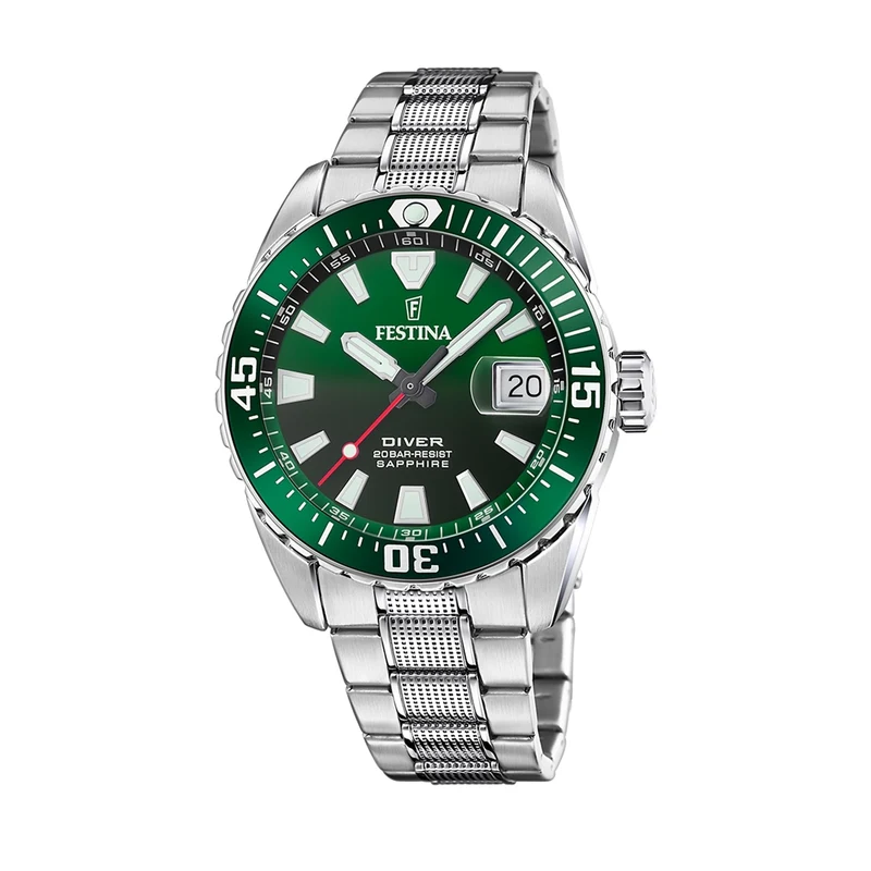 Festina Diver Hommes Montre Argent F20669/2