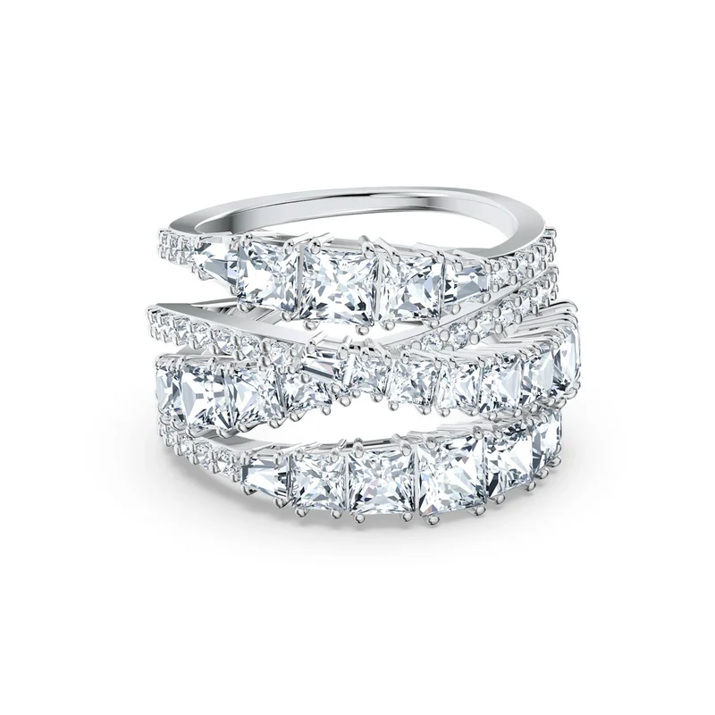 Swarovski Twist Bague Argent 5584650