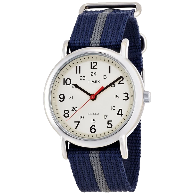 Timex Unisex Weekender Watch With Pattern Band