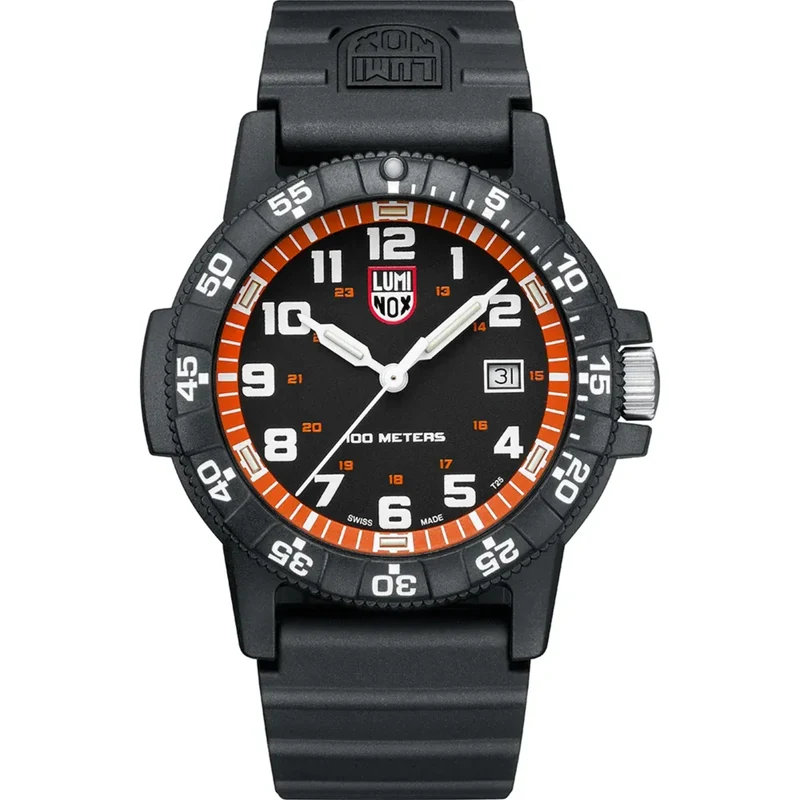 LEATHERBACK SEA TURTLE GIANT Black Dial Men's Watch 0320 SERIES XS.0329.1