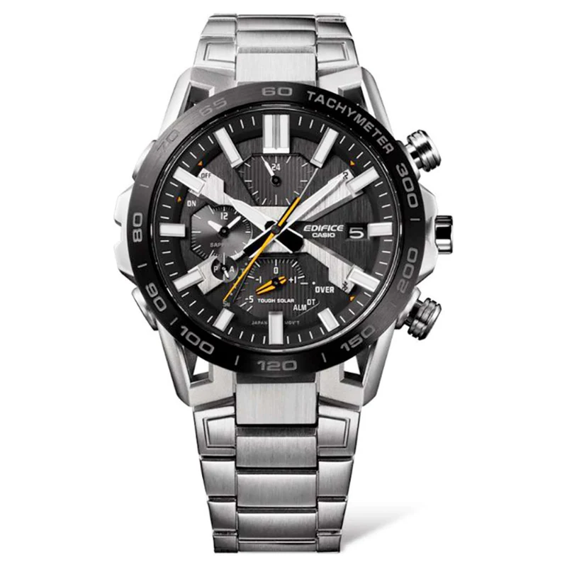 Casio Edifice Bluetooth Chronograph Steel Bracelet Quartz Mens Watch EQB-2000DB-1AER