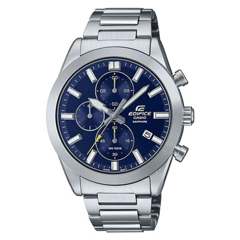 Casio Edifice Classic Blue Dial Mens Watch EFB-710D-2AVUEF