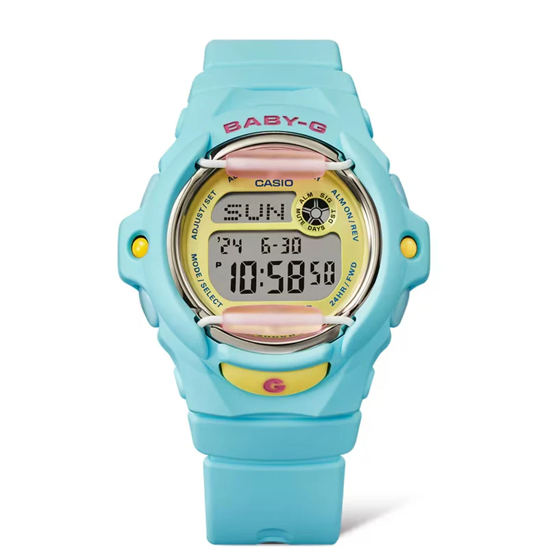 Casio Baby-G 'Playful Beach' 43mm Digital Resin Ladies Quartz Watch BG-169PB-2ER
