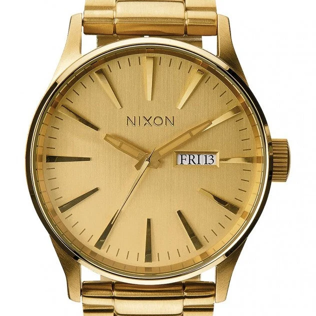 Reloj Nixon Sentry A356502-00 dorado unisex