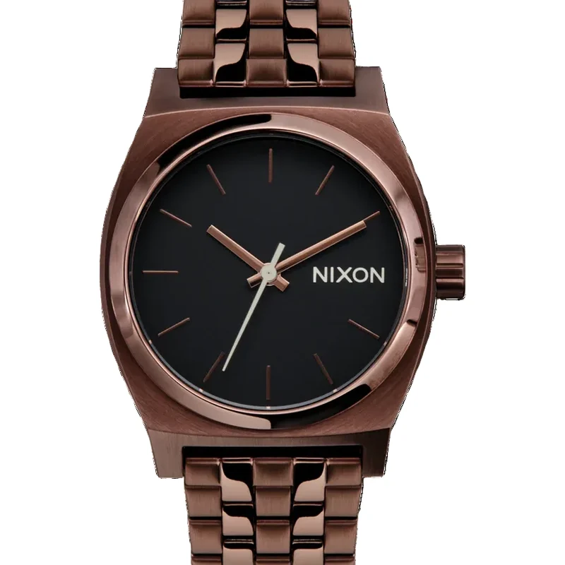 Reloj Nixon A1130-5244-00 Medium Time Teller marrón unisex