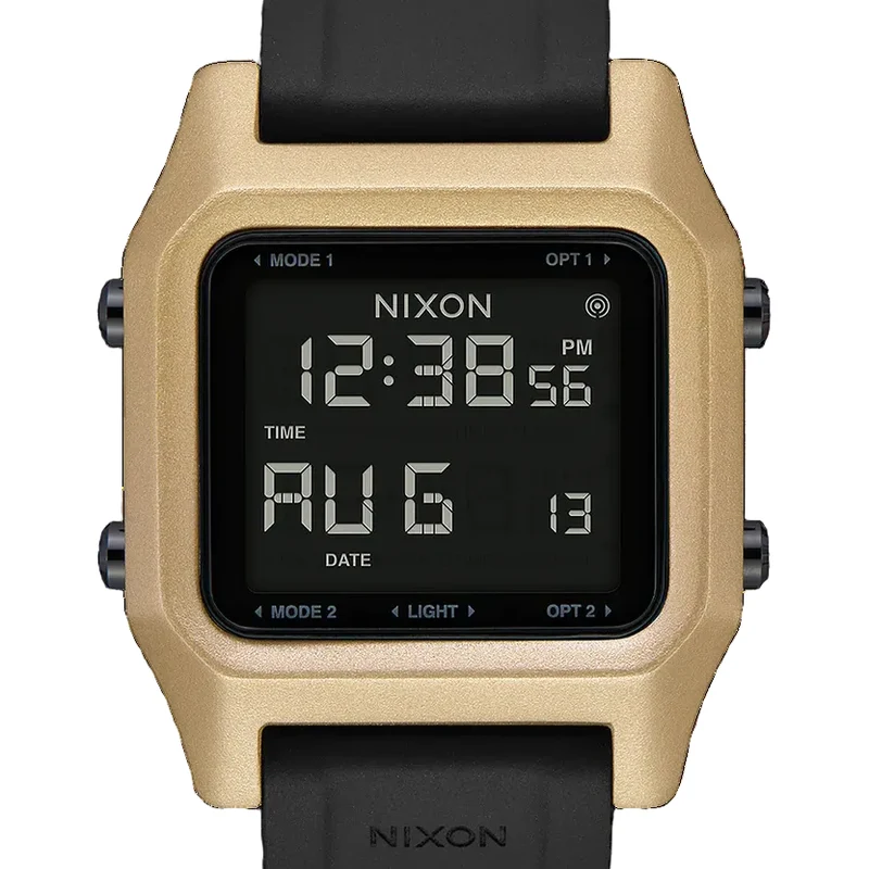 Reloj Nixon A1309-010-00 Staple negro/dorado unisex