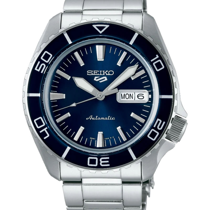 Reloj Seiko SRPK97K1 5 Sports SKX Series esfera Azul b2