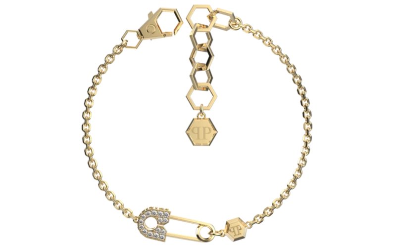 Pulsera PHILIPP PLEIN JEWELL PJKGA06BU PLEIN SAFETY PIN