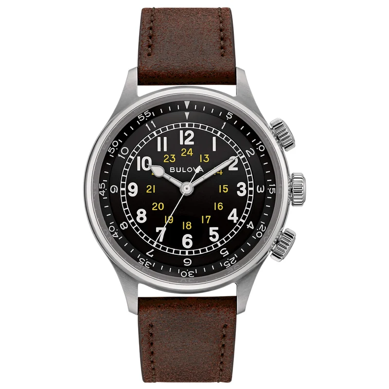 Reloj Bulova 96A245 hombre Military Pilot A15