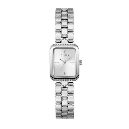 Reloj de mujer Isla GW0865L1 de acero y correa plateada/gris