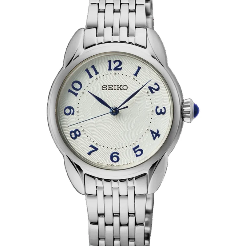 Reloj Seiko SUR561P1 Ladies Cuarzo 3 agujas Plata y Azul b2