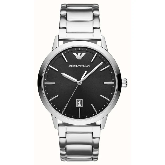Reloj Emporio Armani Plateado y Negro Analógico Hombre AR11310