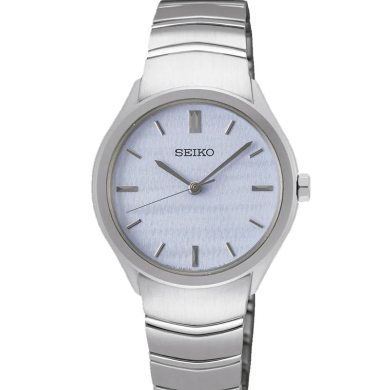 Reloj Seiko SUR549P1 Ladies Cuarzo 3 agujas esfera azul claro b2