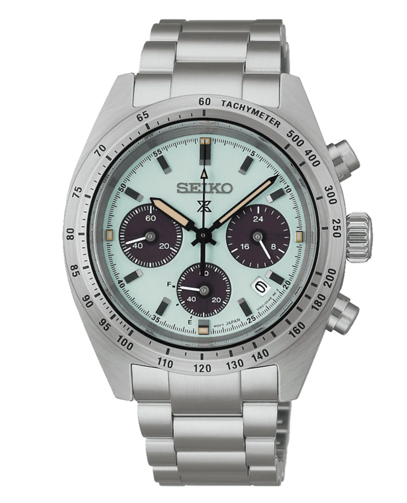 Reloj Seiko SSC965P1 Prospex Speedtimer Solar Crono Menta b2