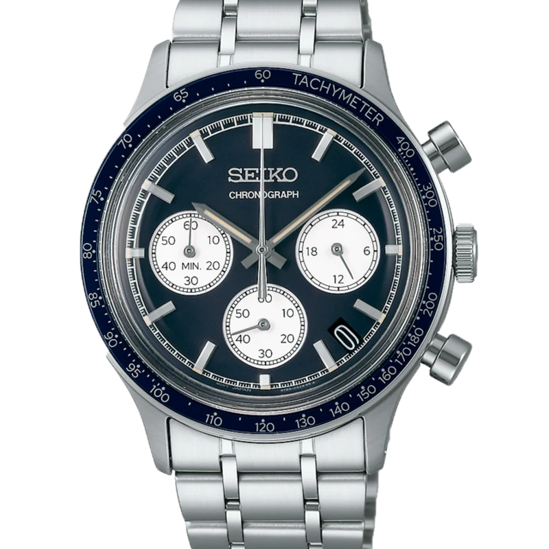 Reloj Seiko SSB477P1 Neo Sport Crono 8T63 esfera azul b2