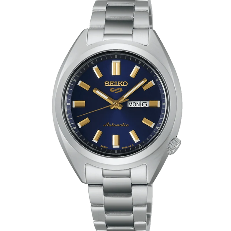 Reloj Seiko SRE021K1 5 Sports SNXS 32mm Esfera Azul Oscuro b2