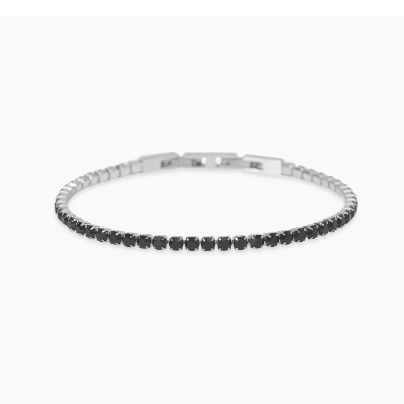 Pulsera Kidult tenis con circonitas negras 831109