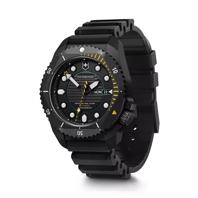 Reloj Victorinox Dive Pro Automatic Titanium correa de silicona V241997