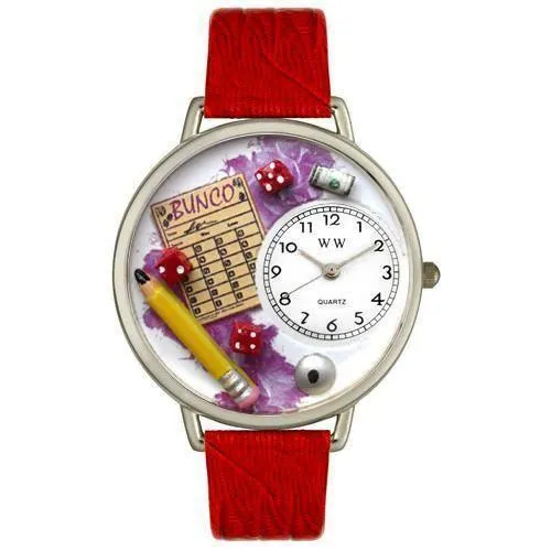 Bunco Watch in Silver (Large)