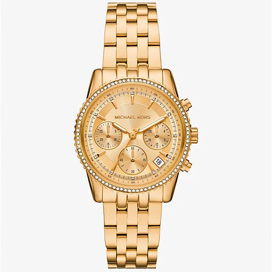 Reloj Michael Kors Bryant Dorado Cronógrafo Mujer MK7530