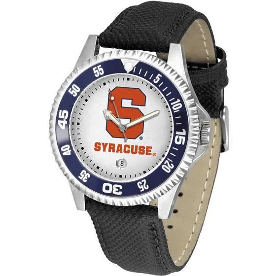 Syracuse Orange Competitor - Poly/Leather Band Watch