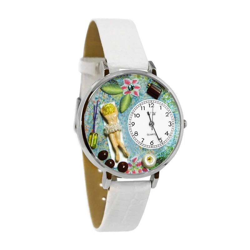Massage Therapist Watch in Silver (Large)