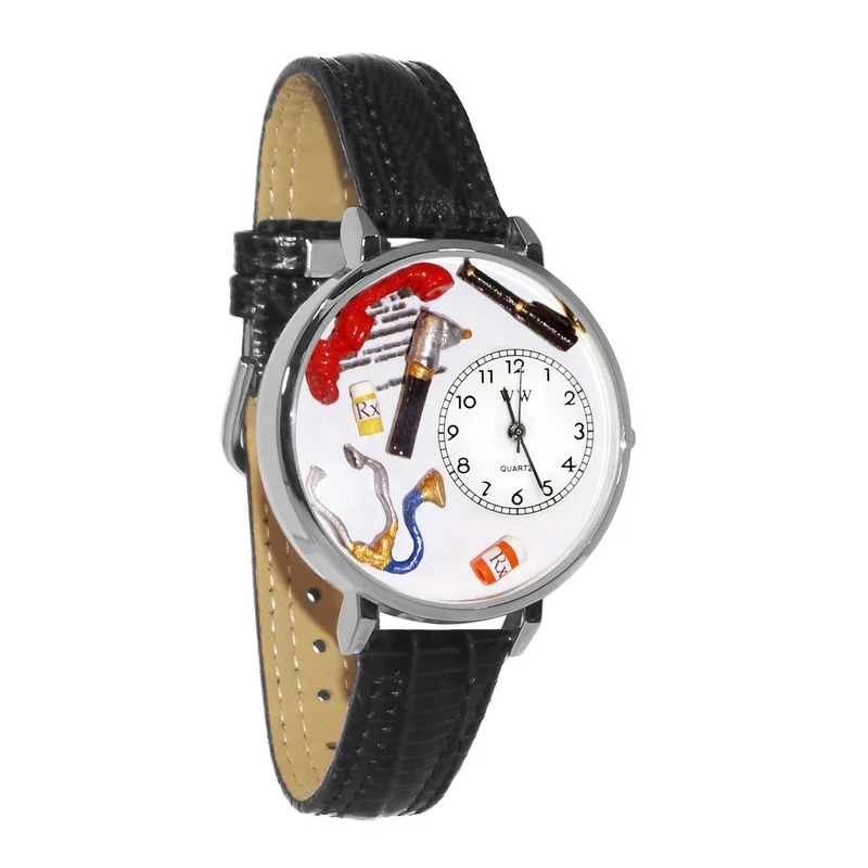 Doctor Watch in Silver (Large)