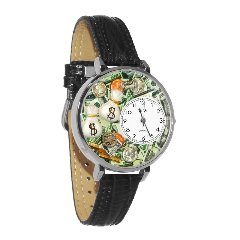 Banker Watch in Silver (Large)