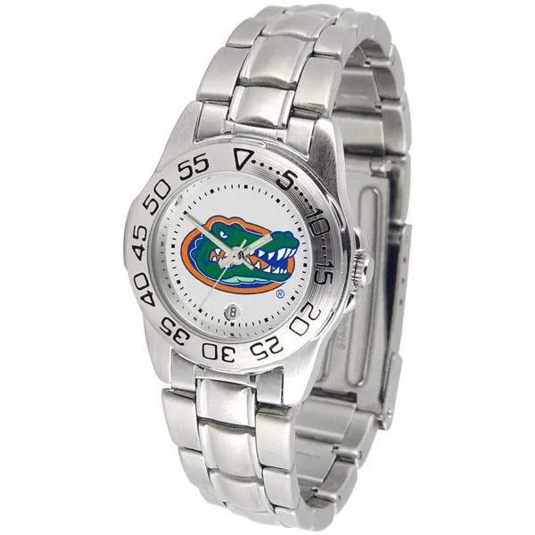 Florida Gators Ladies Steel Band Sports Watch
