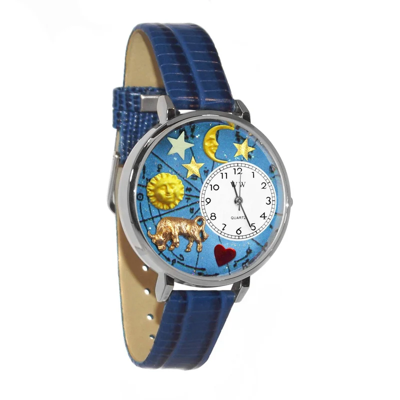 Taurus Watch in Silver (Large)