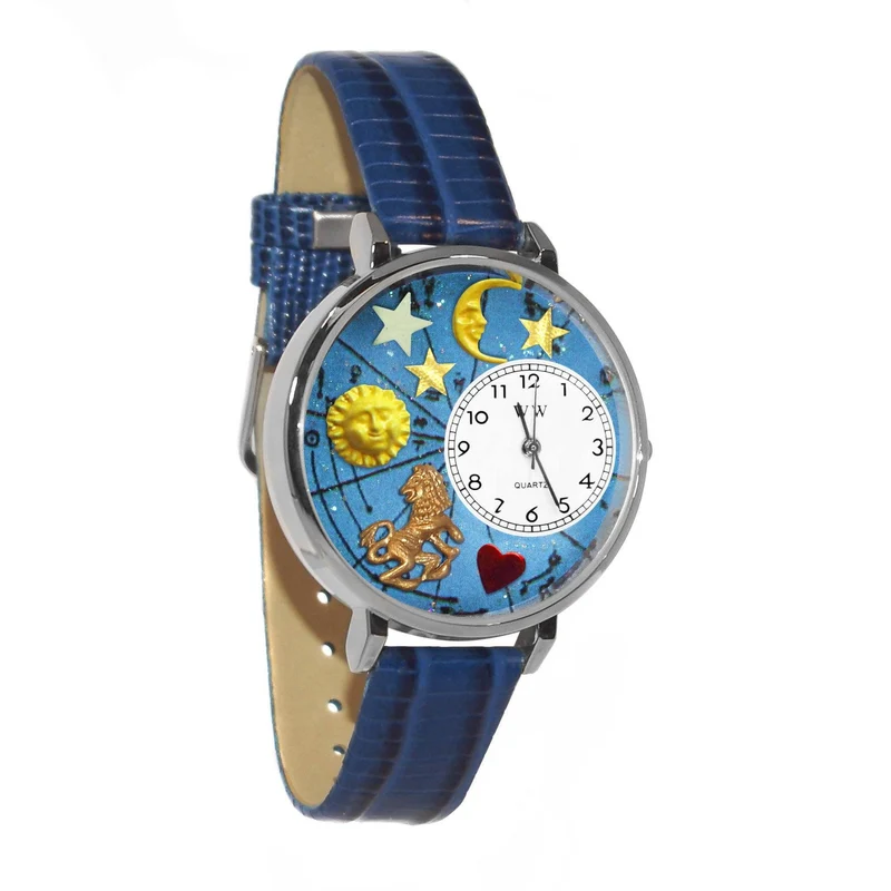 Leo Watch in Silver (Large)