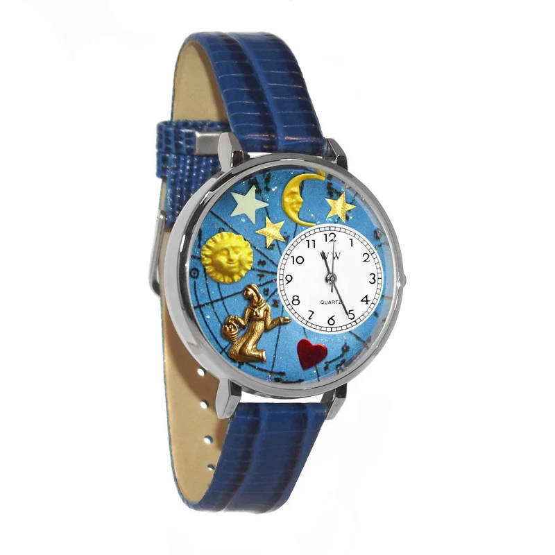 Virgo Watch in Silver (Large)