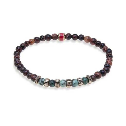 Pulsera Plata de Palo Pemba BB015E