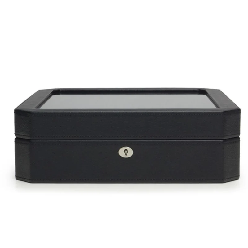 WOLF Windsor 10 Piece Watch Box with Cover 4584029