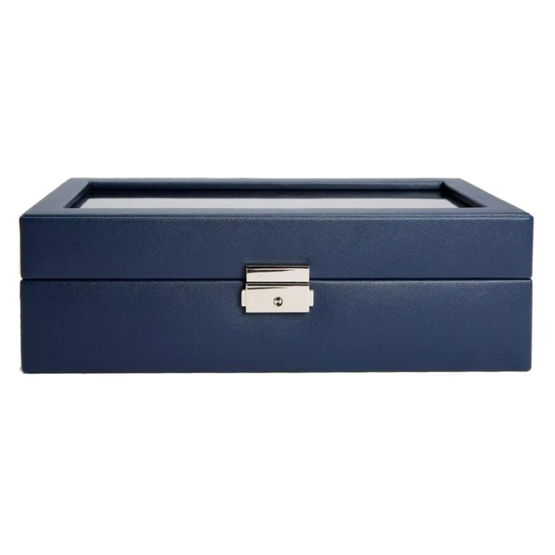 WOLF Heritage 5-Piece Watch Box Navy 995117