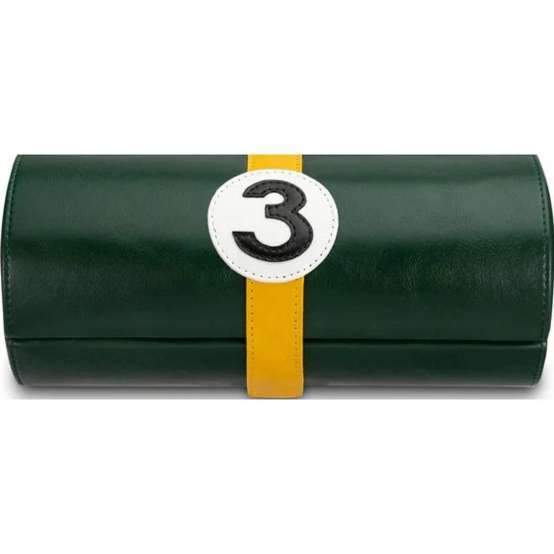 Mainspring Raceday Podium 4-Slot Watch Case Collector Pouch - Racing Green MS-101-WR1-03