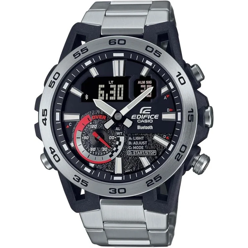 Casio Edifice Steel Bluetooth Carbon Resin Chronograph Mens Watch ECB-40D-1AEF