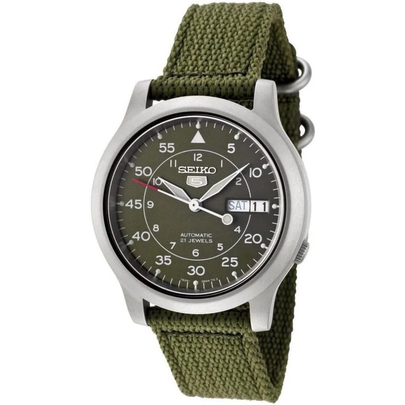 Seiko 5 Automatic Green Dial Men's Watch SNK805K2