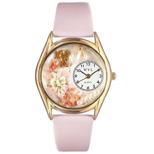 Valentine's Day Watch (Pink) Small Gold Style