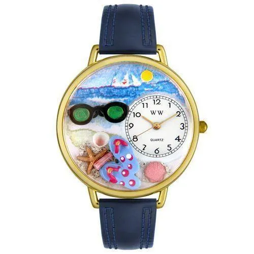 Flip-Flops Watch in Gold Large
