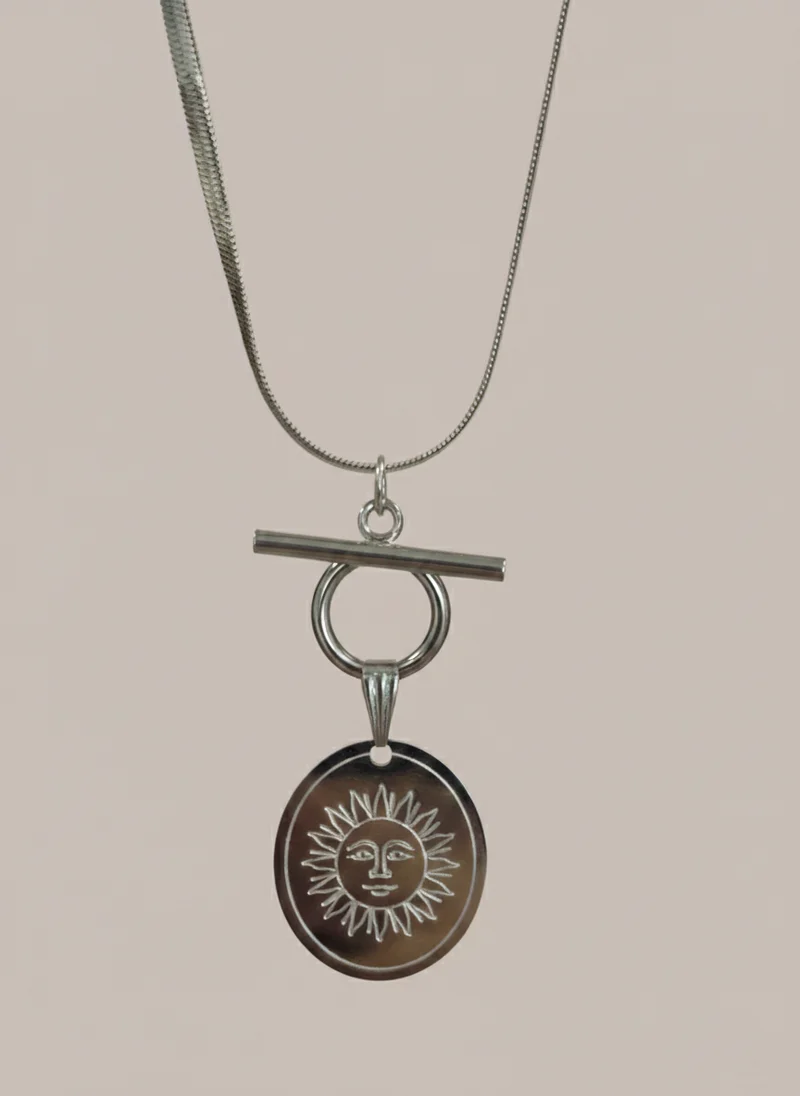 Talisman Soleil argenté