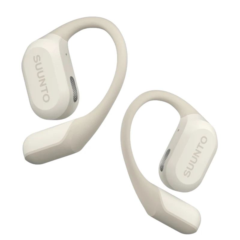 Suunto Spark Open-Ear White Silicone and Titanium Bluetooth Headphones SS051493000