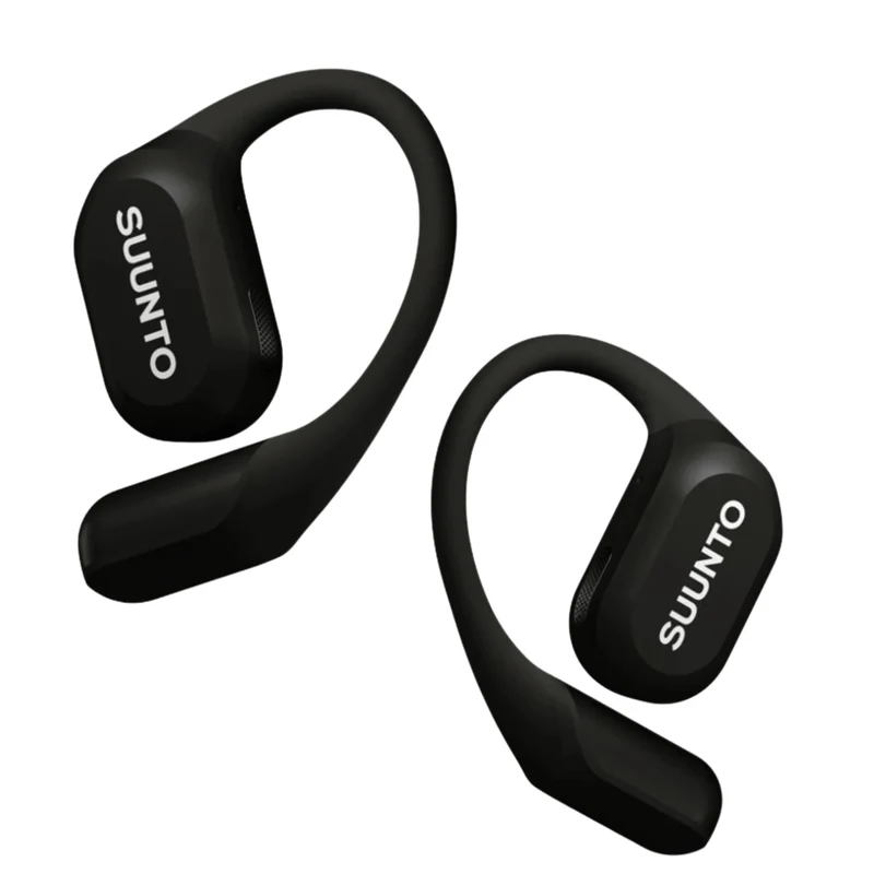 Suunto Spark Open-Ear Black Silicone and Titanium Bluetooth Headphones SS051356000