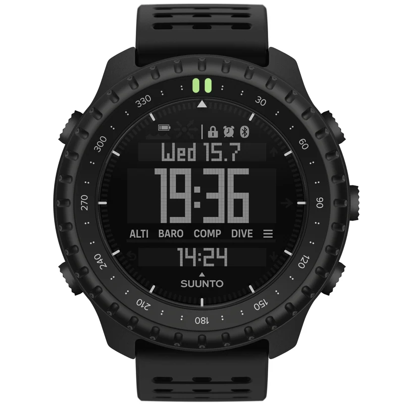 Suunto Core 2 49mm Digital Silicone Quartz Watch SS051569000