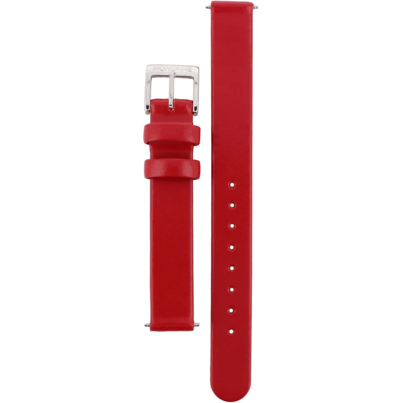 Mondaine Evo 12mm Red Ladies Watch Strap FE3112.30Q.2