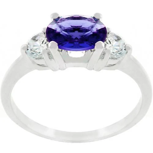 Oval Cubic Zirconia Maestro Ring